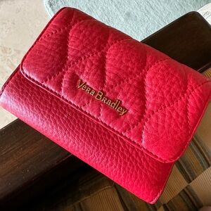 Vera Bradley Quilted Leather Wallet NWT